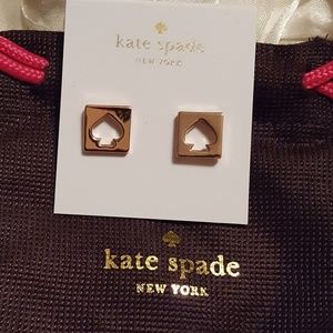 kate spade Jewelry - ♠️Kate Spade Rose Gold hole punch earrings kate spade Jewelry - ♠️Kate Spade Rose Gold hole punch earrings